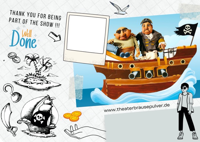 Pirates Autogrammkarte