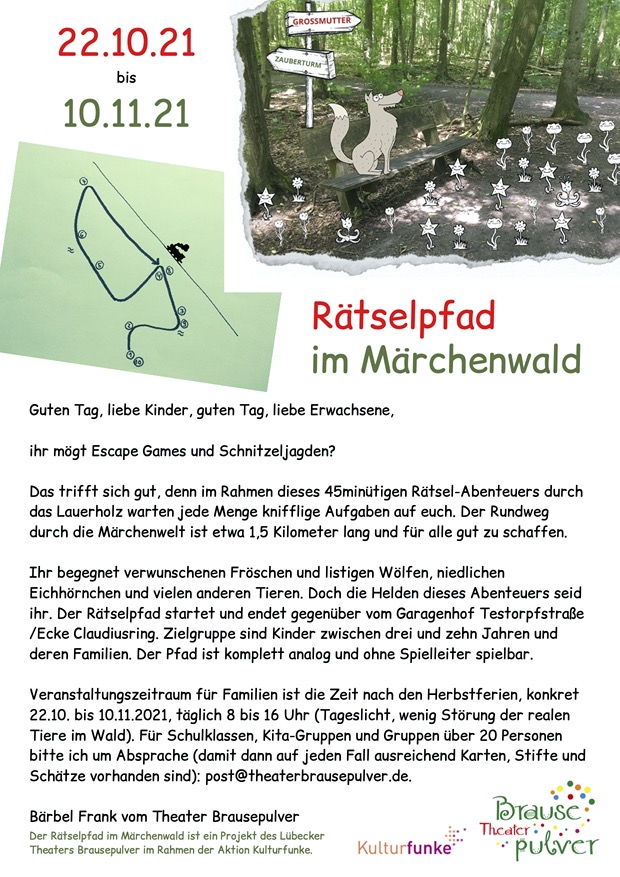 Rätselpfad im Märchenwald